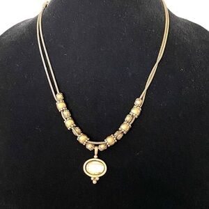 Chico’s Necklace Bronze Tone 18”+2.5” Jewelry